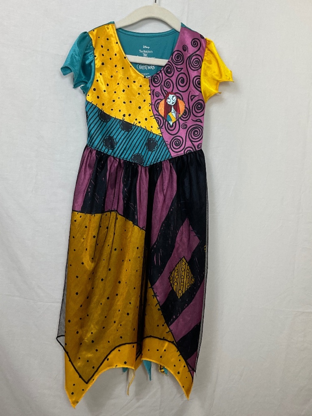 Disney The Nightmare Before Christmas Sally Halloween Dress Child Size S (6/6X)
